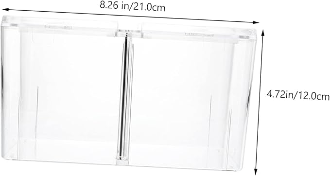 Milisten Betta Box Fish Tank Isolator Breeding Aquarium Incubator Holder Aquarium Hatching Box