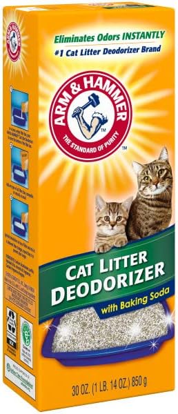 ARM & Hammer Cat Litter Deodorizer-Super Size Pack-30 oz Pack of 4