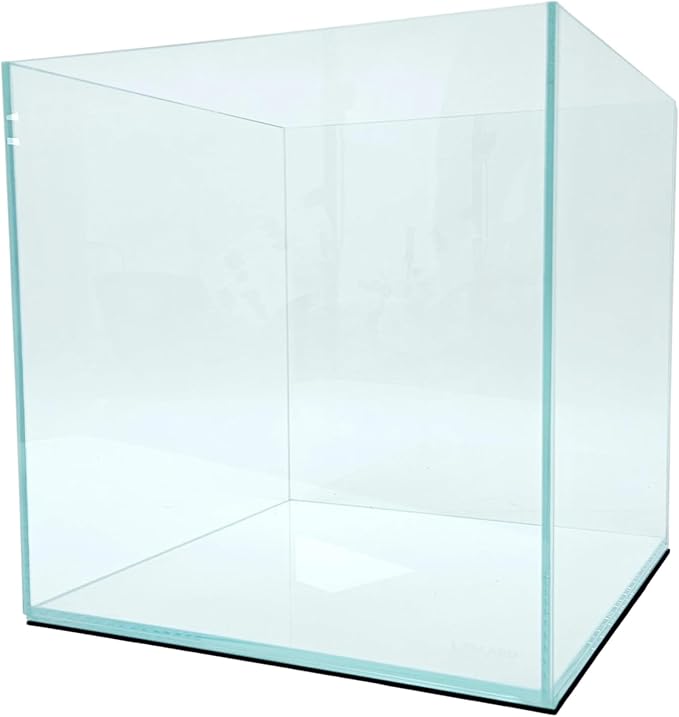 Lifegard Aquariums - 5 Gallon Cube Low Iron Ultra Clear Glass Tank 5mm - 10.47''x10.9''x10.9''