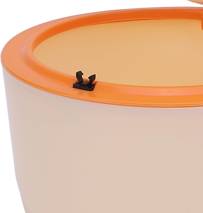 CHICIRIS Cat Litter Trash Can, Press Type Lid, High Strength PP Material, Multifunctional Garbage Bin for Cat Litter Disposal, Space Saving and Convenient Household Waste Trash Can
