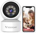 VSTARCAM Indoor Security Camera, Wireless Cameras for Home Security with Color Night Vision, 1080P HD, AI Motion Detection, 360° View Pan/Tilt, Two-Way Audio, Cloud Storage