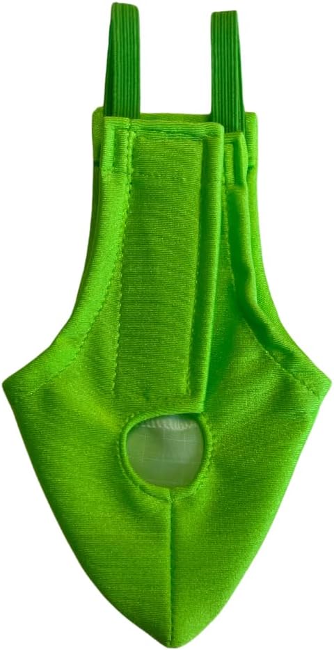 Avian Fashions FeatherWear FlightSuit X-Wide Plus(10) Bird Diaper in Lime Green