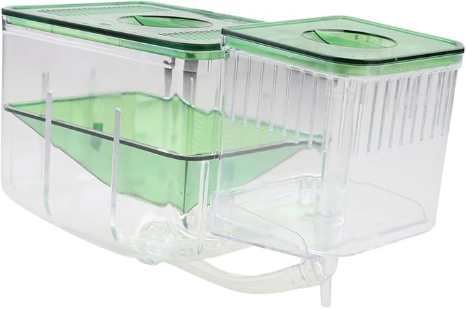 BESPORTBLE 2pcs Self-Guided Fish Breeding Tank Isolation Box Incubator for Hatching Fish Eggs Prevents Aquarium