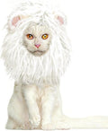 Onmygogo Lion Mane Wig for Cats and Dogs, Funny Pet Cat Costumes for Halloween Christmas, Furry Pet Clothing Accessories