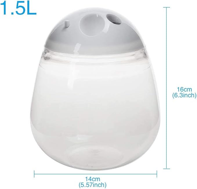 Mini Betta Fish Tank, Small Fish Bowl, Plastic Fish Tank with Lid, Desktop Clear Round Fish Bowl and LED for Small Fish, Insect, Shrimp, Crab, Jellyfish Goldfish, Room Decor (with Charger Pattern)
