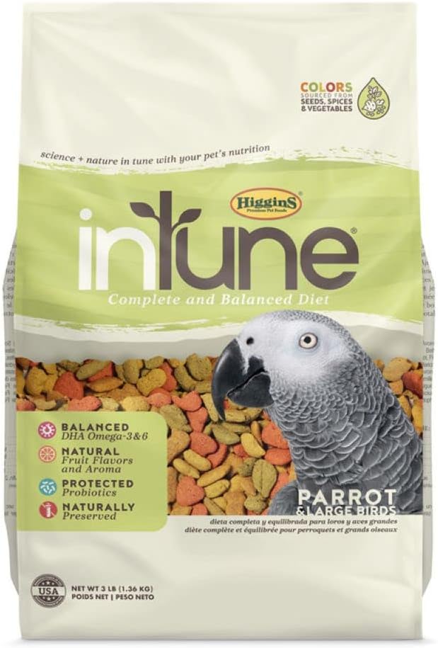 Higgins 466253 Higgins Intune Parrot 3 lbs