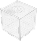Box Aquarium Breeding Box Dual Purpose Acrylic Isolation Holder for Fish Shrimp Compact Incubator Hydroponic Separator Easy to Clean Maintain