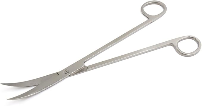 Aquarium Fish Tank Water Live Plant Trimming Tool Curve Scissors 9.8inch Length (id: c9f 2a1 c46 abc 3be