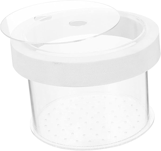 Mikikit Floating Aquarium Breeding Box Acrylic Fish Tank Isolator with Removable Cover Water Permeable Fish Separator and Adaptation
