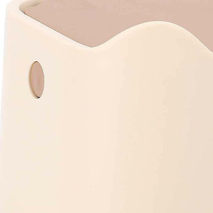 Cat Litter Trash Can, PP Material, Press Lid for Odor Control, Compact Waste Bin for Small Spaces