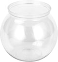 Beaupretty Small Round Fish Bowl Plastic Desktop Fish Tank for Home Office Tabletop Goldfish Aquarium Holder Large 26cm Aquarium