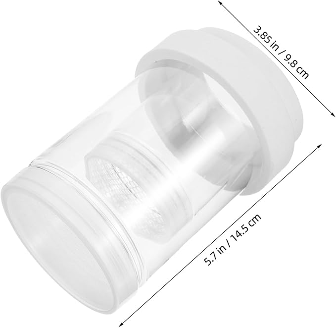 1 Set Fish Breeder Box: Fish Tank Breeding Isolation Box Plastic - Floating Hatchery Incubator for Guppy Betta Shrimps - Aquarium Divider