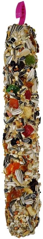 A&E Cage Co. 6 Pack of Smackers Parrot Maxi Treat Sticks, 12.75 Inches Each, Fruit Flavor3