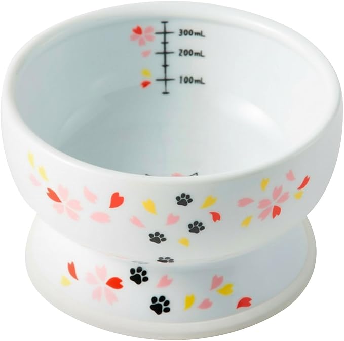 Raised Cat Water Bowl (Sakura Limited Edition)