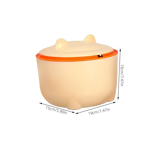POPETPOP 1set Pet Litter Storage Bin Lid Capacity Cat Litter Trash Can for Easy Disposal Includes Waste Bags for Home and Bathroom Use