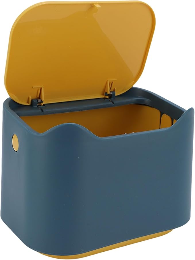 Cocoarm Cat Litter Bin, Airtight and Odorless Pressure Lock Lid, Compact Waste Bin (18 X 12.5 X 13 cm) for Home and Cat Litter Box