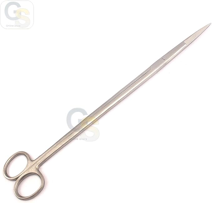 Stainless Steel Aquarium Fish Tank Plant AQUASCAPE Scissors Spatula Tweezers Tool Set (5 Tool Combo) By G.S ONLINE STORE