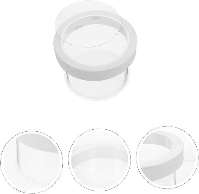 BESPORTBLE Floating Fish Tank Isolation Box Durable Acrylic Aquarium Breeding Box for Fish with Design for Guppy Shrimp Clownfish for Fish Enthusiasts