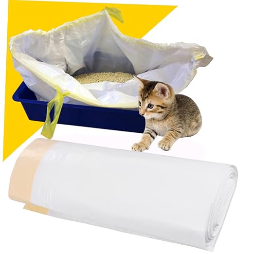 7pcs Cat Litter Bag Thickened Waste Bags for Cat Litter Box Cleaning Supplies for Easy Cleanup and Travel
