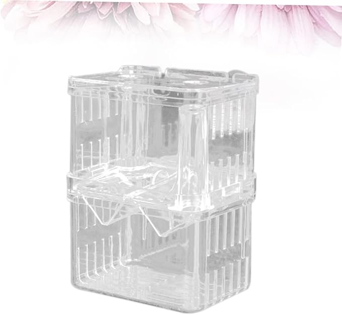 Didiseaon 3pcs Fish Fry Isolation Incubator Box Breeding Tank for Safe Fish Fry Easy to Clean and Convenient Use Aquariums