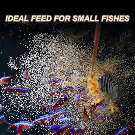 Premium Brine Shrimp Eggs – High Hatch Rate Artemia Cysts for Fish Fry, Reef & Aquarium Fish – Clean, Reliable Live Fish Food (0.7oz)