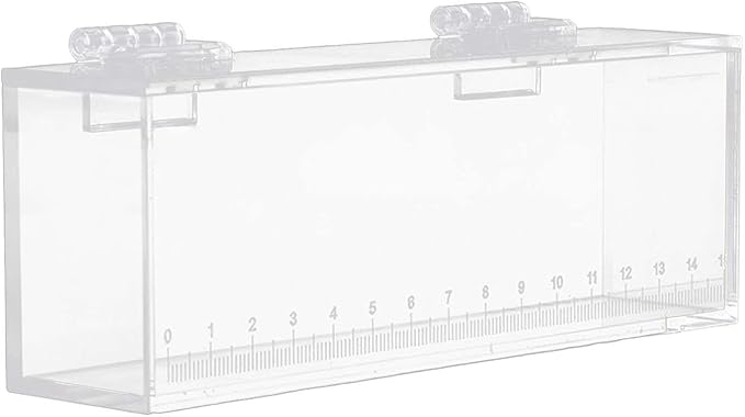 Fish Watching Case - Acrylic Hatchery Incubator & Observation Box for Small Fish Breeding Tanks, Photo Box, L