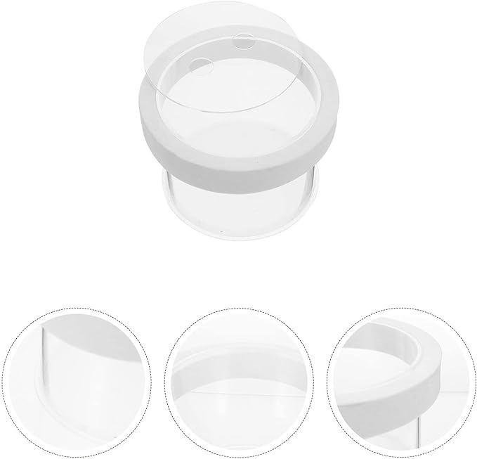 Mipcase Floating Aquarium Breeding Box Fish Tank Hatchery Openable Cover Easy Removal and Floating Design for Isolating Small Fish and Eggs