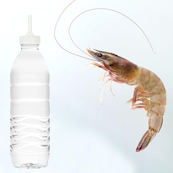 20 Pcs Brine Shrimp Incubator Bottle Caps Aquarium Hatchery Kit for DIY Shrimp Egg Hatching