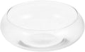 VOSAREA Glass Vase Bowl Glass Fish Bowl Hydroponic Planter Floral Container Clear Bubble Bowl Fish Bowl Aquatic Plant Pot Daffodil Pot for Wedding Event Home Decor (5.89 X5.89X2.36in)