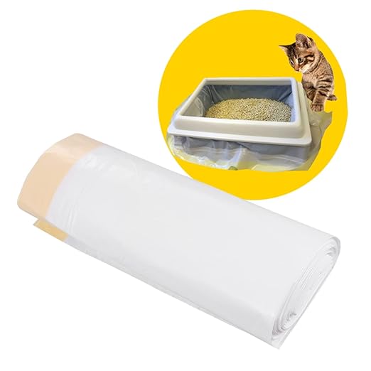 MERRYHAPY 7pcs Cat Litter Bag Thickened Cat Litter Box Cleaning Pouches for Easy Waste Removal