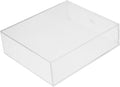 Kisangel Portable Transparent Fish Viewing Box 4.92X4.33X1.49In Lightweight Betta Fish Tank Small Aquarium Breeding Container for Desktop Observation and Care