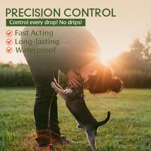 Flea and Tick Prevention for Dogs, Dogs Flea & Tick Treatment with Fipronil, Long-Lasting & Fast-Acting Topical Flea & Tick Control Drops (6 Dose, 5-22lbs)