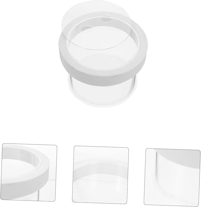 BESPORTBLE Floating Fish Tank Isolation Box Durable Acrylic Aquarium Breeding Box for Fish with Design for Guppy Shrimp Clownfish for Fish Enthusiasts