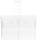 Luxshiny Aquarium Fish Breeding Box Hanging Hatchery Incubator Isolation Tank with Hooks for Guppy Fry Separation and Tropical Fish Nursery