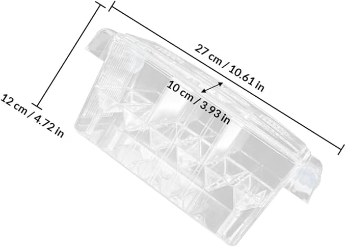 BESPORTBLE Acrylic Aquarium Breeding Tank Isolation Box Fish Hatchery Incubator for Fish Tank Breeding and Fry Rearing in Aquatic Pets