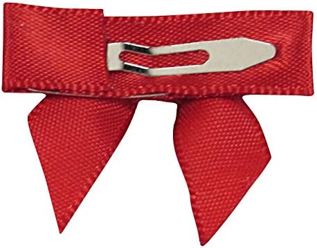 Cute Puppy Supplies Dog Accessories for Large and Medium Dogs - Hair Bows and Pet Grooming Products - 8ct Small Dog Bows Girl Hair Clips (1 inch)