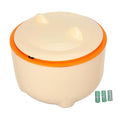 Mobestech 1Set Sealed Cat Litter Trash Can with Lid Includes Reusable Bags Compact Waste Bin for Easy Maintenance Odor Prevention Stylish Pet Litter Box for Home and Office Use