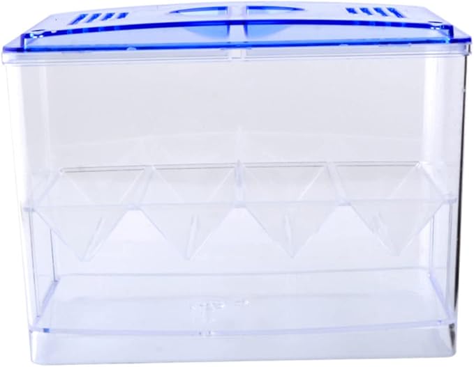 FRCOLOR 1pc Small Fish Hatching Isolation Box Freestanding Self-Floating Breeding Tank for Betta and Shrimp Easy to Clean Safe for