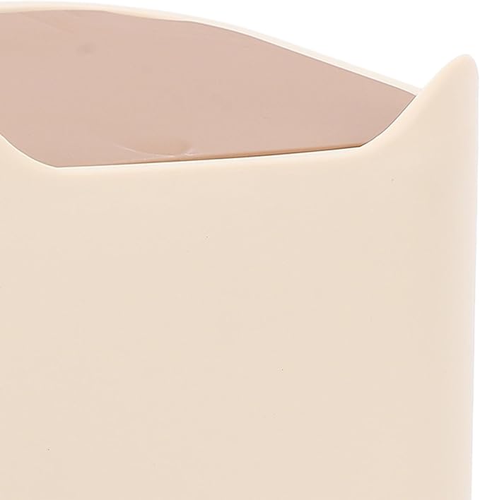 OdorResistant Cat Litter Trash Can with Press Lid Enclosed Design | Compact Multipurpose Cat Waste Garbage Can | Sturdy PP Material Ideal for Home Use