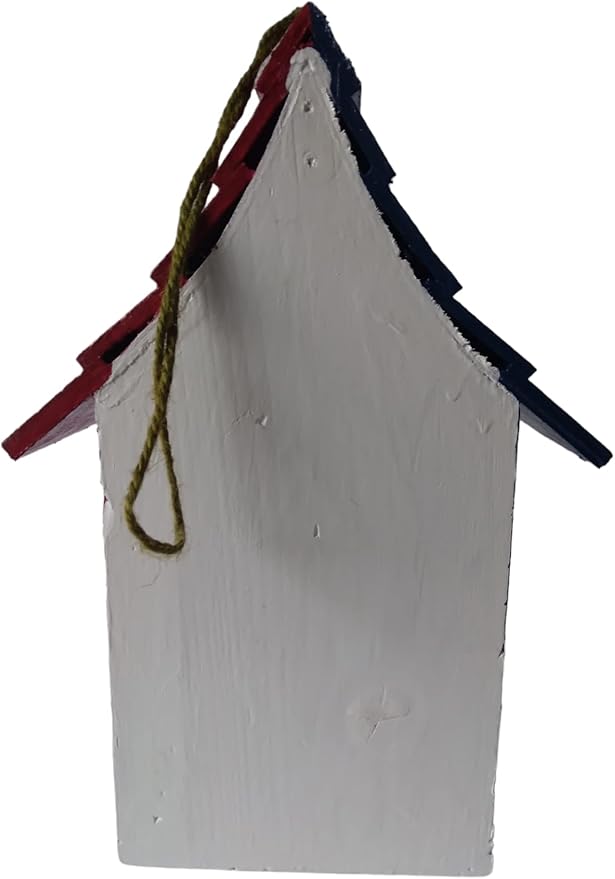 unique colorful birdhouse decor outsise hand painted