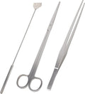 1Set Aquarium Tool Tweezers Scissors Scraper for Fish Tank Maintenance Efficient for Aquariums
