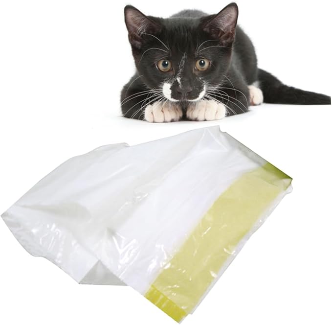 SUPVOX 7pcs Cat Litter Waste Bags and Drawstring Design for Easy -up for Travel and Outdoor Use Pet Poop Bags