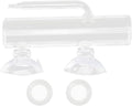 1 Set Fish Tank Incubator Glass Containers Fishing Tumbler Glass Aquarium Shrimp Breeding Box Fish Container Transparent High Borosilicate Glass Crystal Shrimp Fish Eggs