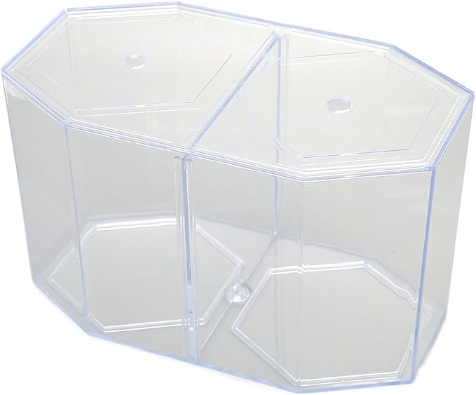 Aquarium Fish Breeder Box - Transparent Octagonal Isolation Tank for Fish Breeding, Isolation & Protection - Increases Survival Rate for Fish, Shrimp, and Small Aquatic Pets