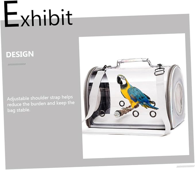 Generic Pet Single Shoulder Birds Carrying Pouch Bird Carrier Bag Shoulder Strap