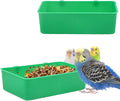 2 Pcs Pet Bird Parrot Food Bowls Small Animal Feeder Bowl Basic Dish Convenient Hanging Container for Small Bird Parrot