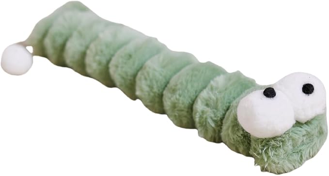 Plush Cats Pillow Toy with Catmint and Chewable for Teeth and Playing Removable Cover Easyly Wash