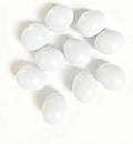 Azatemgo 10 Pack Small Plastic Parrot Eggs - 1.03 Inch Fake Bird Eggs for Training, Nesting Box & Stopping Egg Laying for Lovebirds, Cockatiels, Parakeets, Finches
