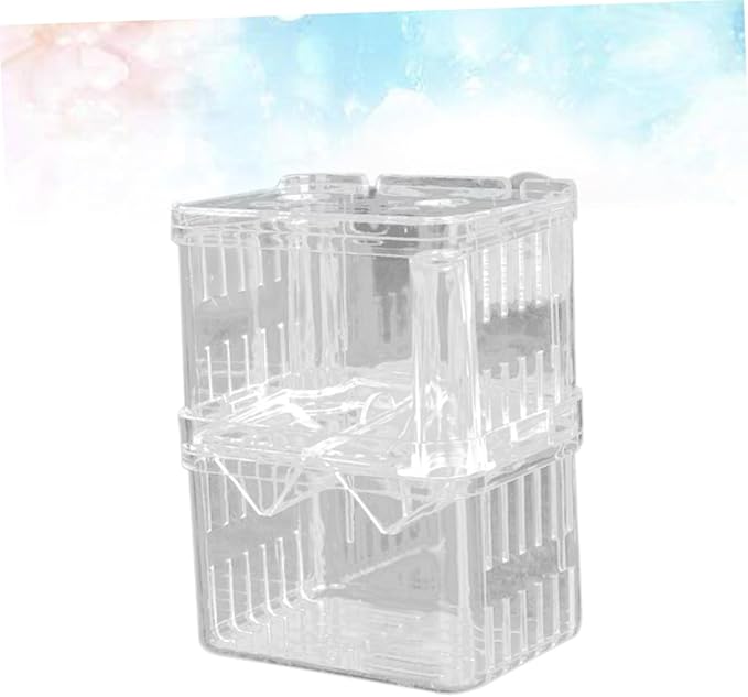 BESPORTBLE Fancy Guppies Live Fish Incubation Box Fish Breeding Tank for Hatchery Safe Easy to Clean