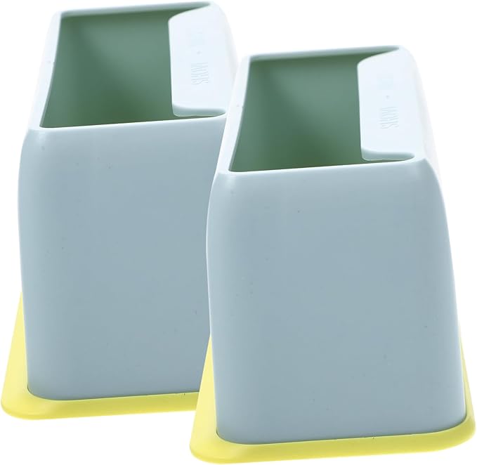Mikikit 2pcs Cat Litter Scoop Base Cat Litter Scooper Holder Pet Shovel Storage Cat Scooper Cat Litter Scoop Holder Caddy Cat Litter Handle Litter Scoop with Stand Paw Holders Plastic